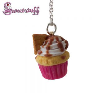 stroopwafel cupcake ketting