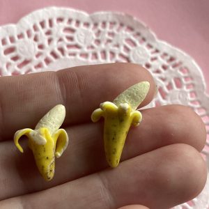 Miniatuur bananen Poppenhuis