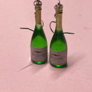champagne oorbellen